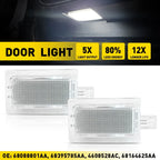 2Pcs LED Door Footwell Lights for Dodge Magnum, Challenger, Chrysler 300 (2005–2010)