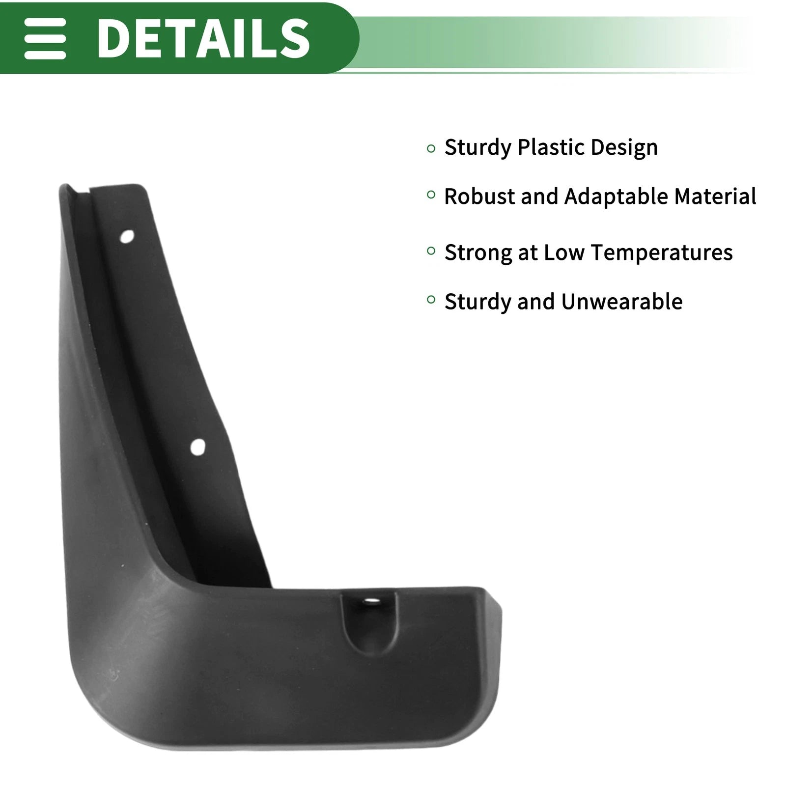 Mud Flaps Splash Guard for Chevrolet Aveo (2014–2016) W/ Mount Accessories