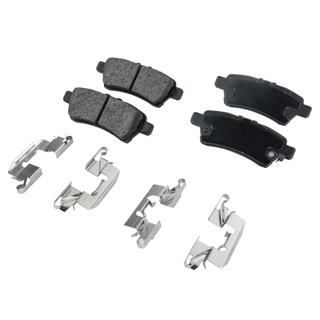 Front and Rear Brake Disc Rotors and Pads for Nissan Pathfinder (2005–2012)