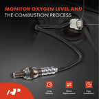 2X O2 Oxygen Sensors for Ford Fusion Lincoln MKZ (2006–2012)