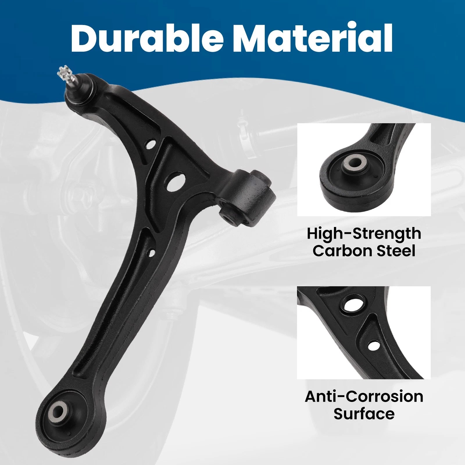 Front Lower Control Arms and Tie Rod Suspension Kit for Honda Odyssey (2002–2004)