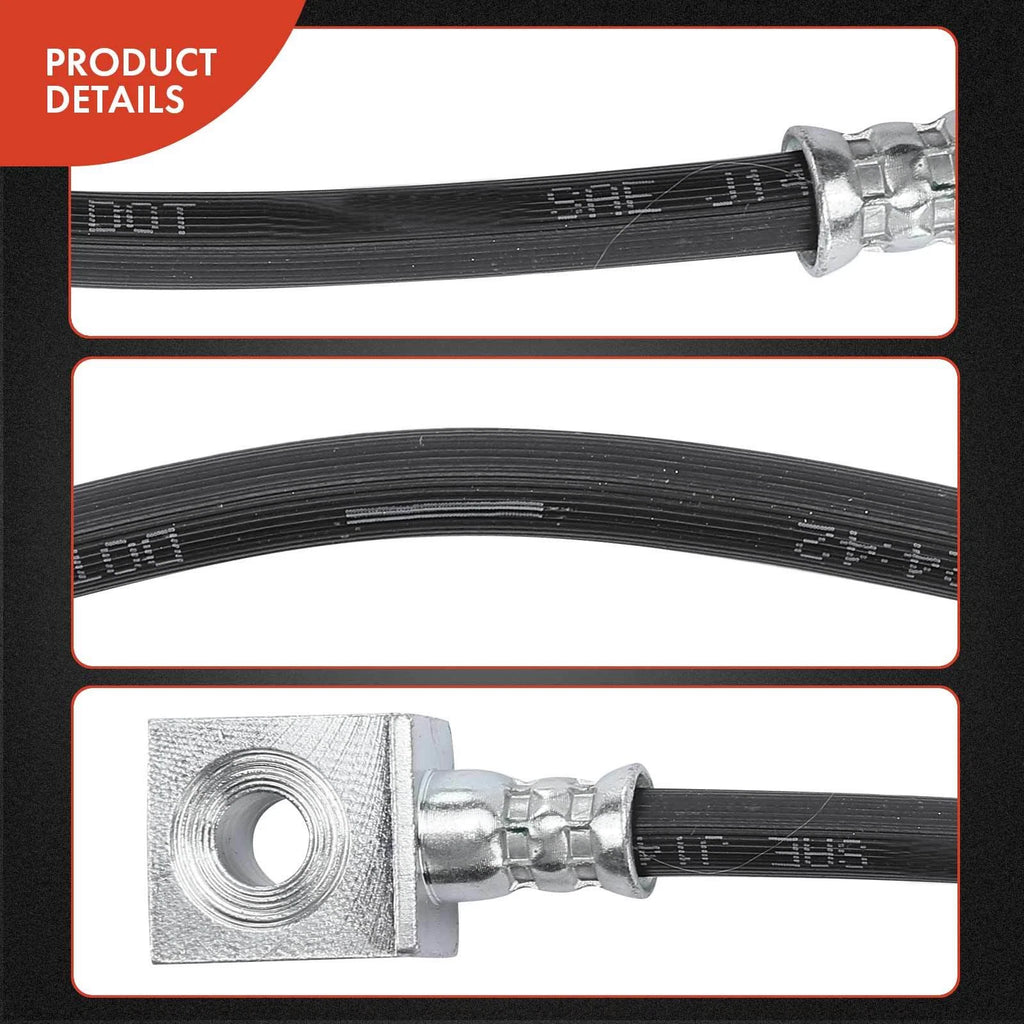 Rear Brake Hydraulic Hose for Ford F-150 (2004-2008) Lincoln Mark LT (2006-2007)