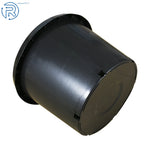 Set of 5 Black 20 Gallon Nursery Containers for Plants
