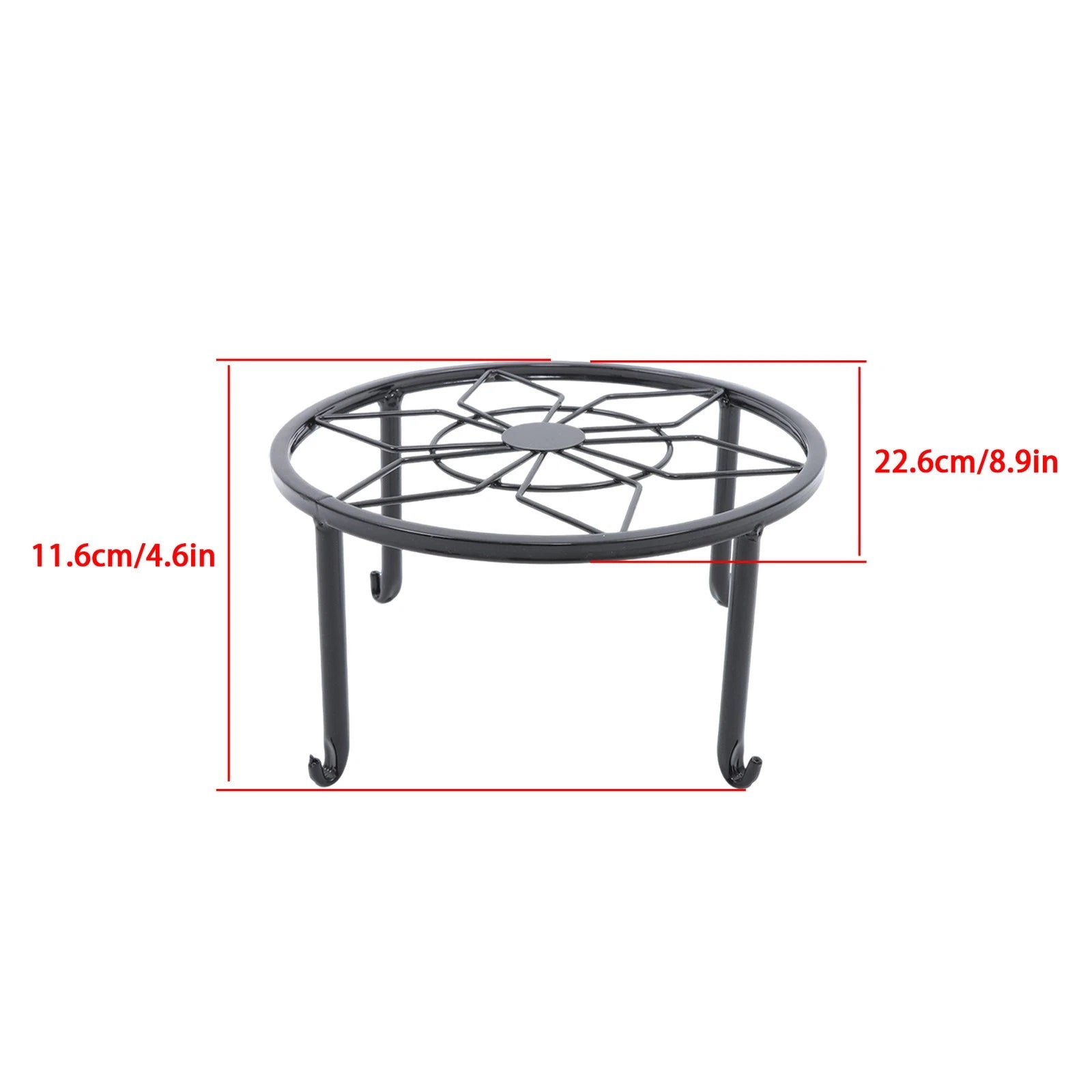 Set of 3 Heavy Duty Plant Stands for Flower Pots 9"