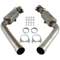 2X Catalytic Converter Kit for Ford Mustang 3.7L (2011–2014) EPA OBD-II