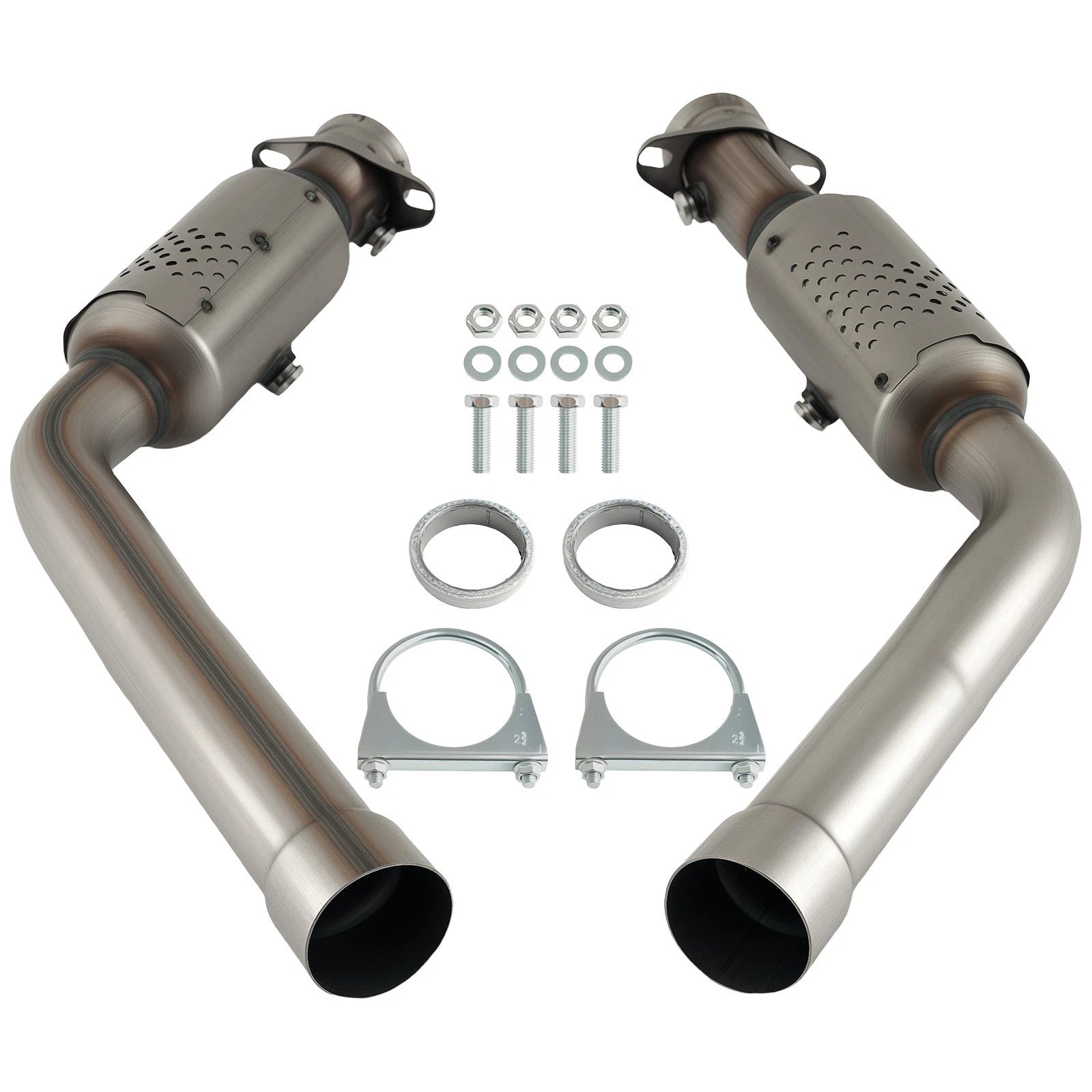 2X Catalytic Converter Kit for Ford Mustang 3.7L (2011–2014) EPA OBD-II