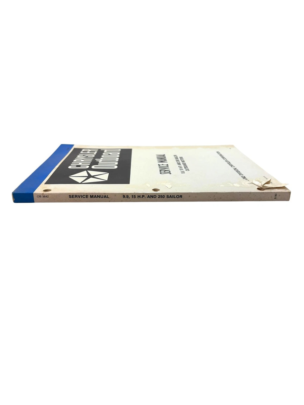 Service Manual for Chrysler Outboards OB3642 (9.9/15 HP, 250 Sailor)