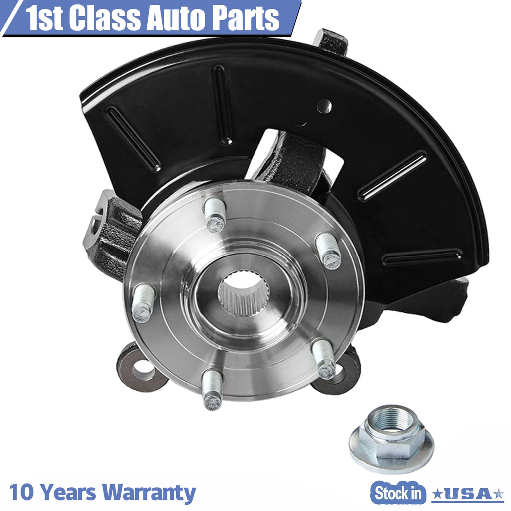 Right Front Wheel Bearing Hub Knuckle Assembly for Ford Escape Mazda Tribute (2005–2012)