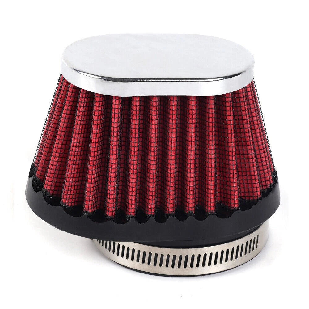 Set of 4 High Flow Air Filters for Motorcycle (55mm)