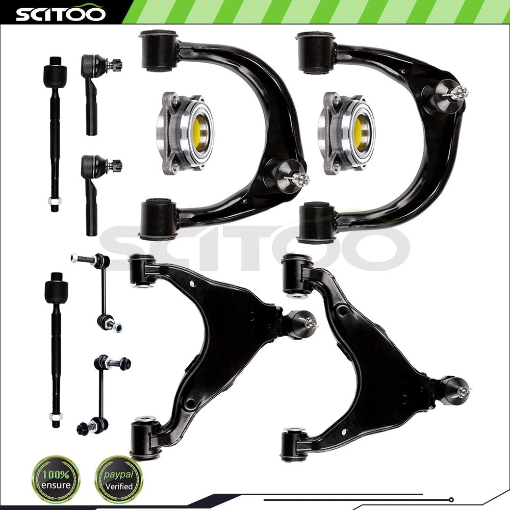 Front Control Arm Sway Bar End Wheel Bearing Hub for Toyota 4Runner (2003–2009)