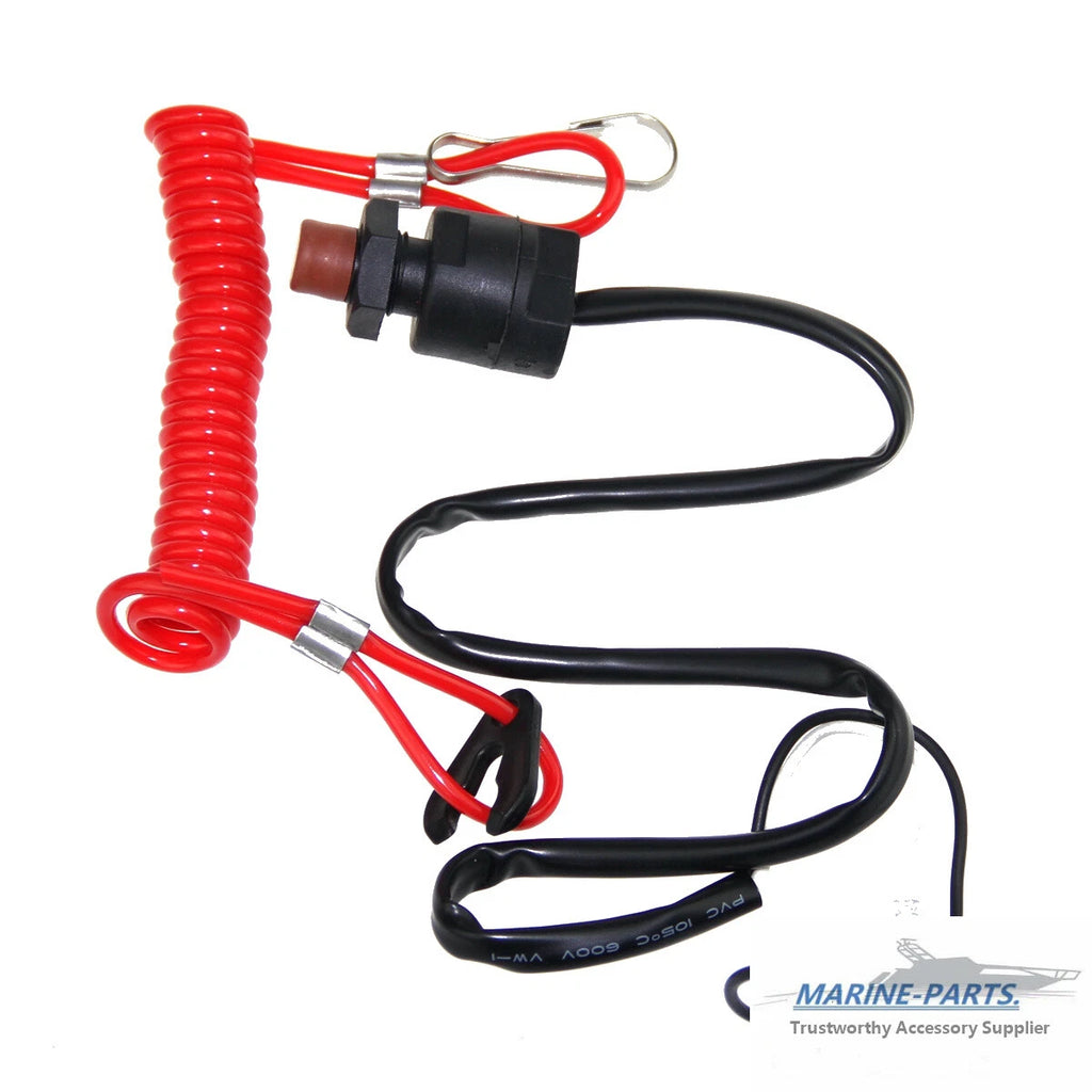 Kill Stop Switch 6E9-82575-09 for Yamaha 15HP 25HP 30HP 40HP (1990–2023)