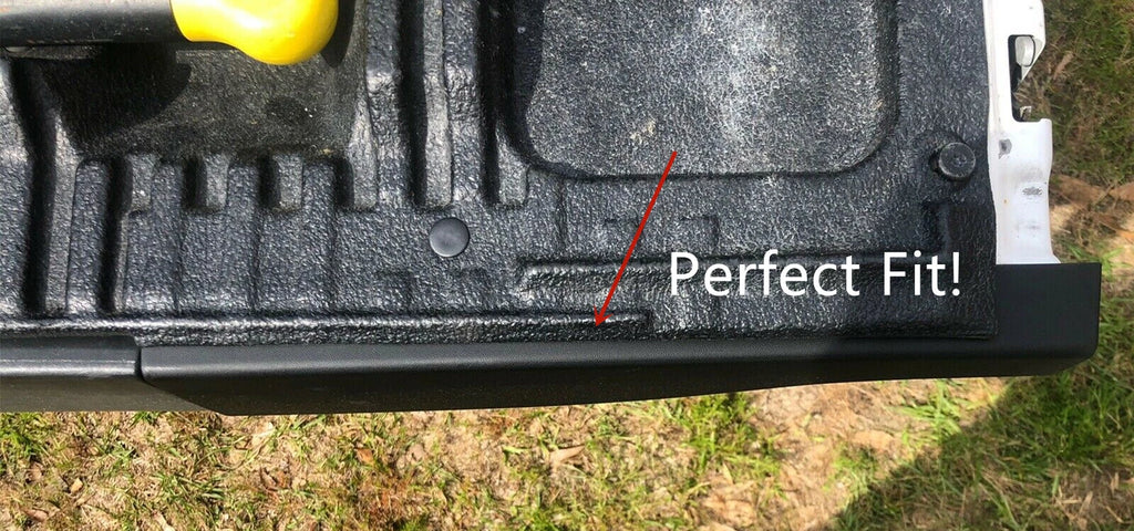 Set of 2 Tailgate End Cap Molding Trim for Ford F250 F350 (2008–2016)