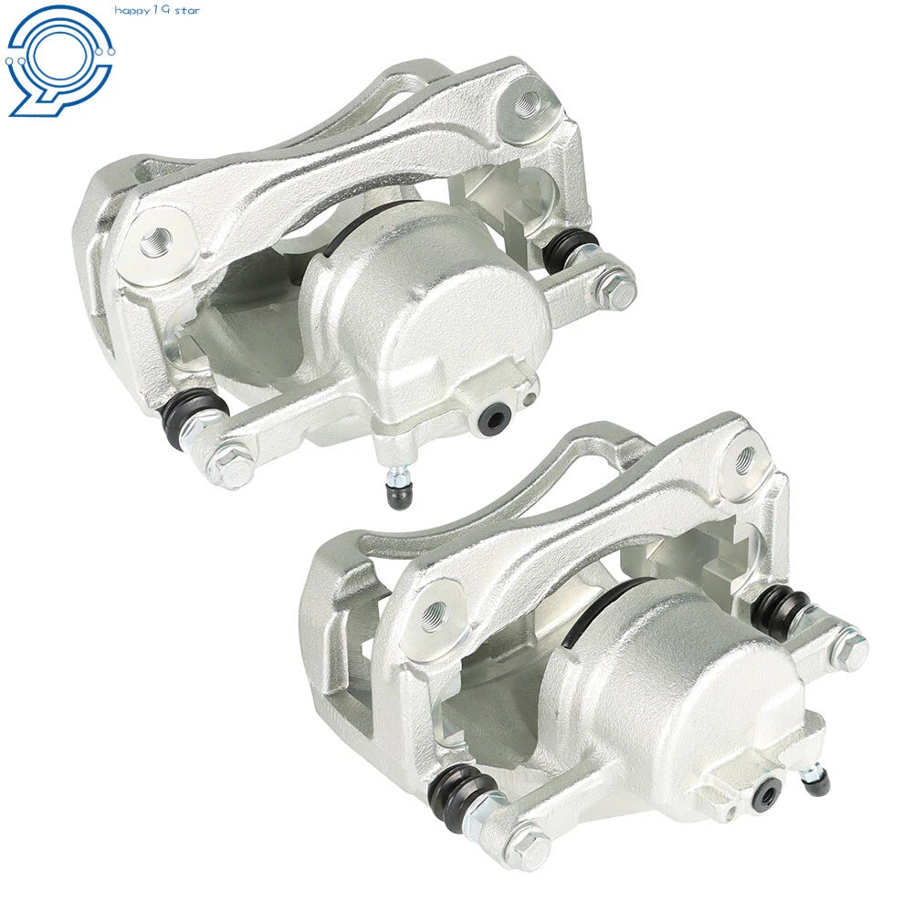 Pair Front Brake Calipers for Toyota Camry Avalon Lexus ES350 (2007–2019)