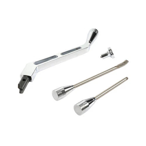 Polished Billet Aluminum Turn Signal Lever Kit for Column