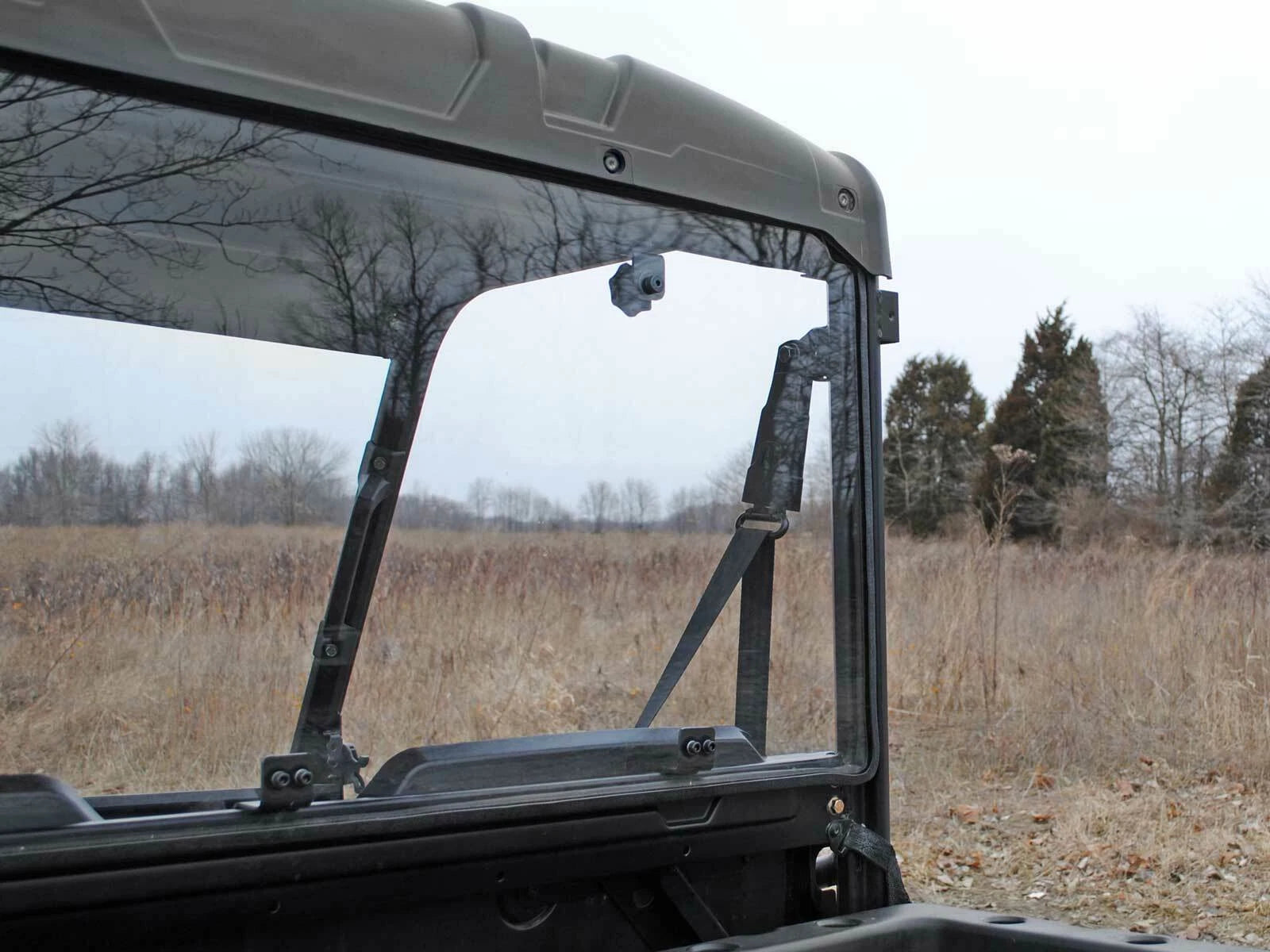 Clear Rear Windshield for Polaris Ranger Midsize ETX/500/570/EV (2015–2023)