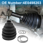 Outer CV Joint Boot Kit with Clamps for Volkswagen Phaeton (2004–2006)