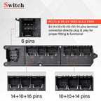 Power Window Switch for Chevrolet GMC Cadillac (2000–2007) 20835553