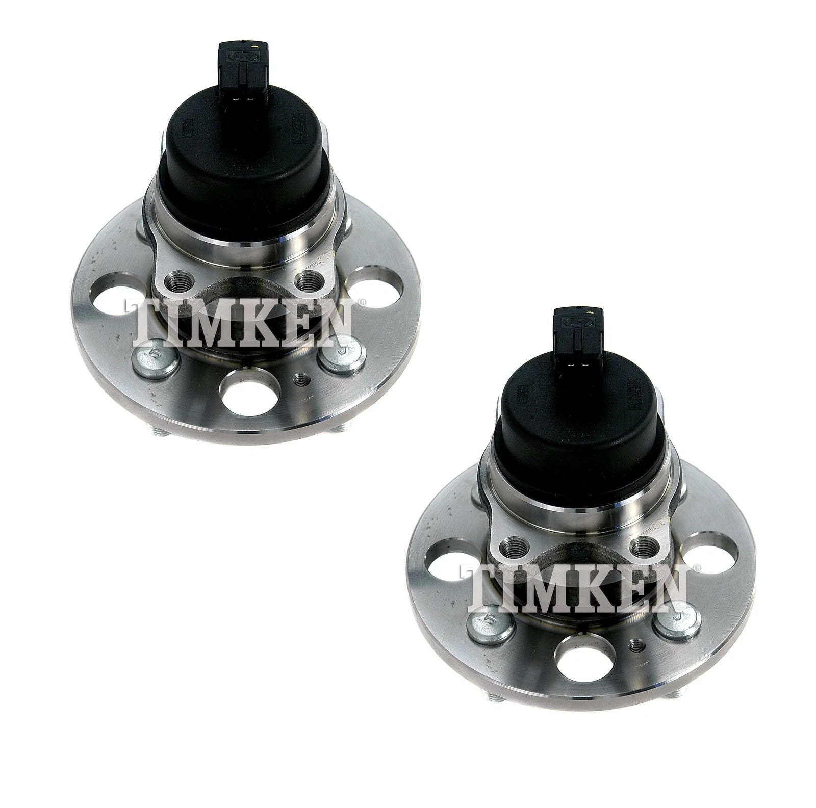 Set of 2 Rear Wheel Bearing & Hub Kit for Hyundai Kia FWD (ABS)