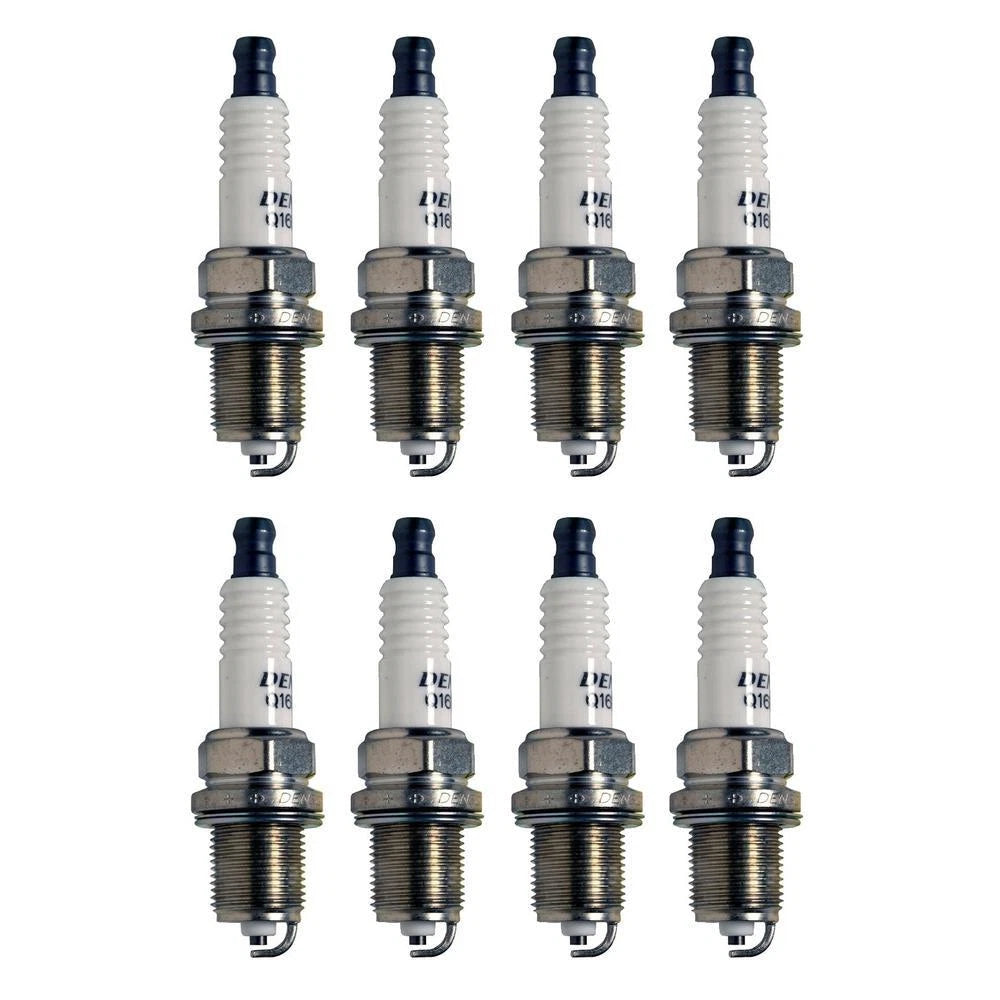 Set of 8 Denso U-Groove Spark Plugs (Gap 0.032) for