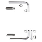 Exhaust System for Camaro Firebird (1982–1992) Slash Cut Tips
