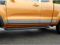 8pc. Luxury FX Rocker Panel Insert Trim Kit for 2019-2023 Ford Ranger Super Cab
