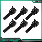 6X Ignition Coils for Chevrolet Trailblazer GMC Envoy Buick Rainier Saab 9-7x