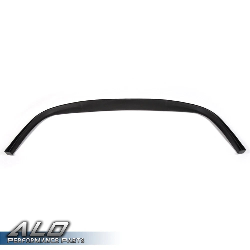 Black Universal CS Style Front Bumper Lip Splitter Chin Spoiler