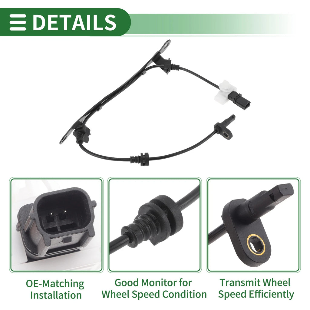 ABS Wheel Speed Sensor No. 57470T4NH01 for Honda Jade FR1 (2013–2016)