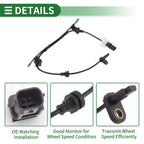 ABS Wheel Speed Sensor No. 57470T4NH01 for Honda Jade FR1 (2013–2016)