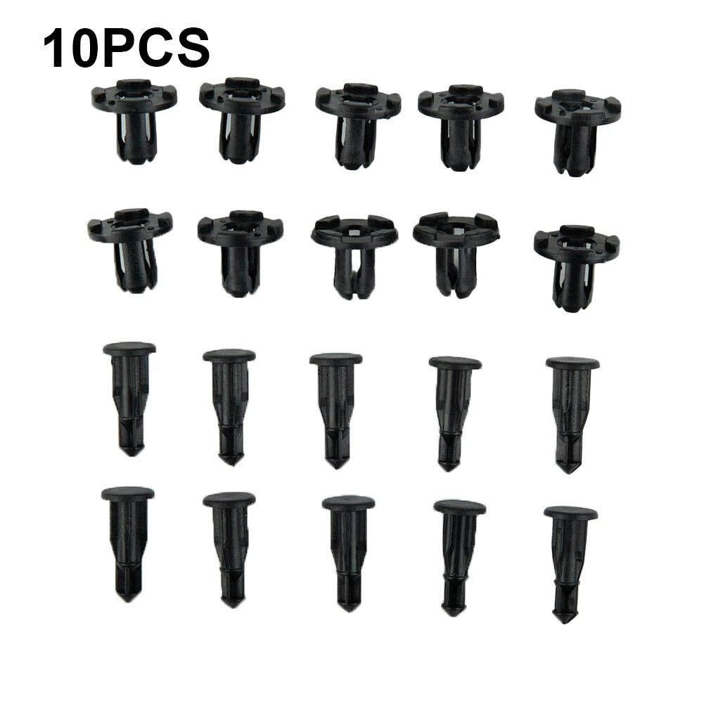 10pcs Nylon Car Rivet Clip Fender Trim Retainer Pin for Subaru Impreza Forester