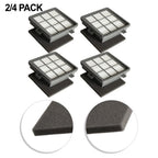 HEPA Filter Replacement Kit for Bissell 1154 1154W 1161 (Reusable, 1602084)