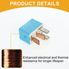 Multi-Purpose Relay No. 9098702027 12V 4 Pin for Toyota 