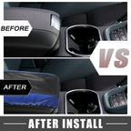 Center Console Armrest Cover Pad for Toyota Corolla Cross (2022) Blue Black
