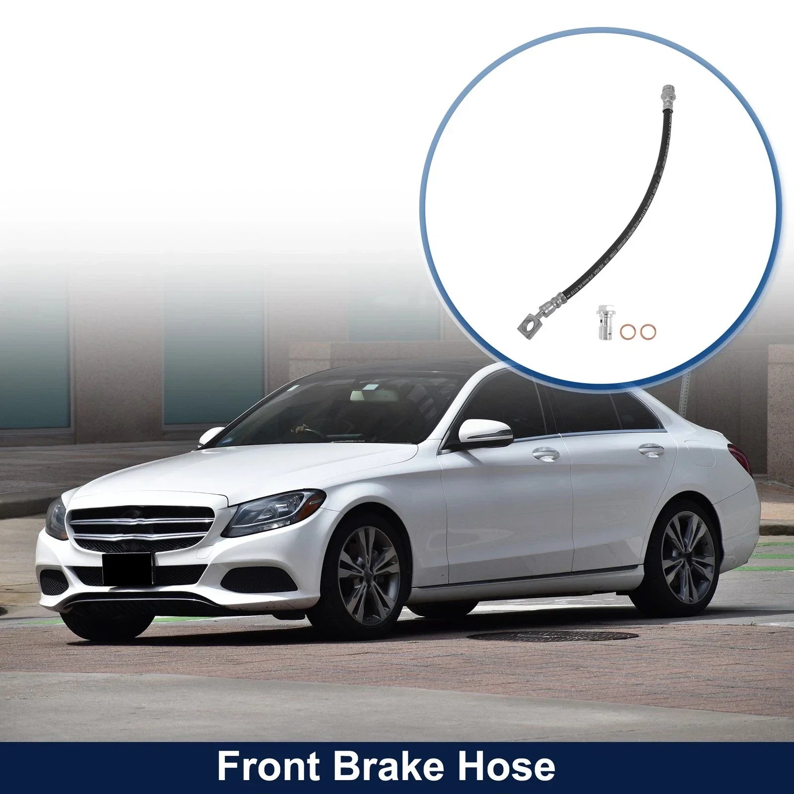 Front Brake Hose for Mercedes-Benz C-Class (2015-2021)