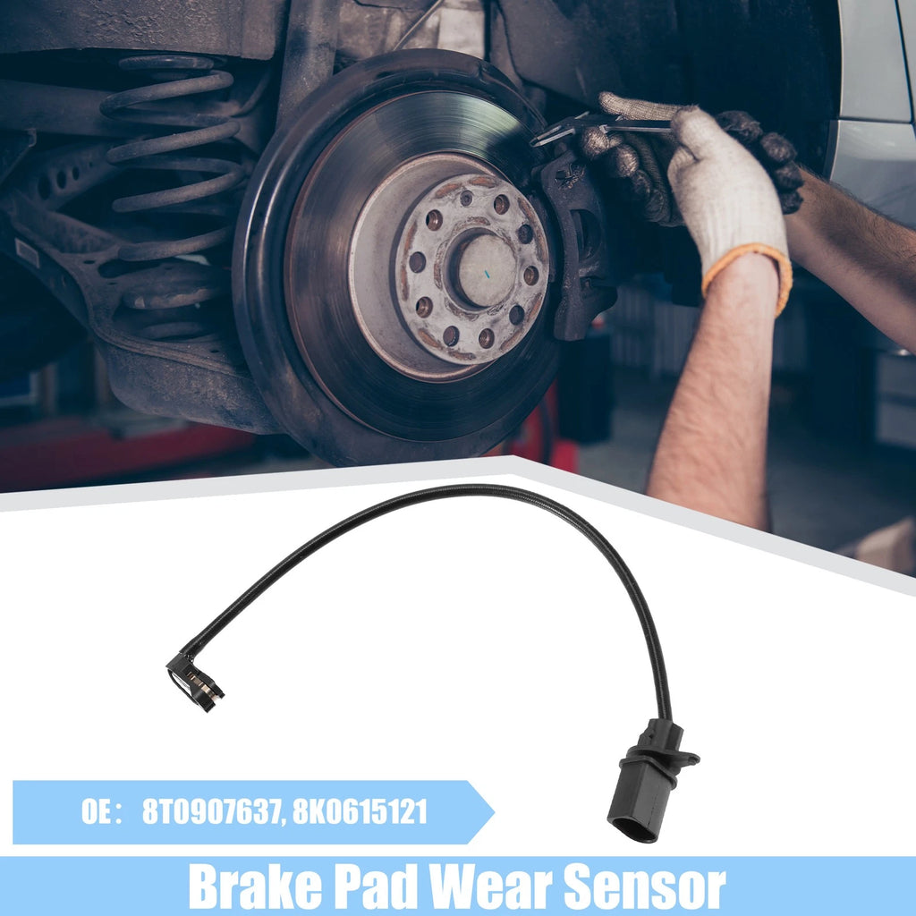 2X Front Brake Pad Wear Indicator Sensor for Audi A4 A5 A6 Quattro Q5