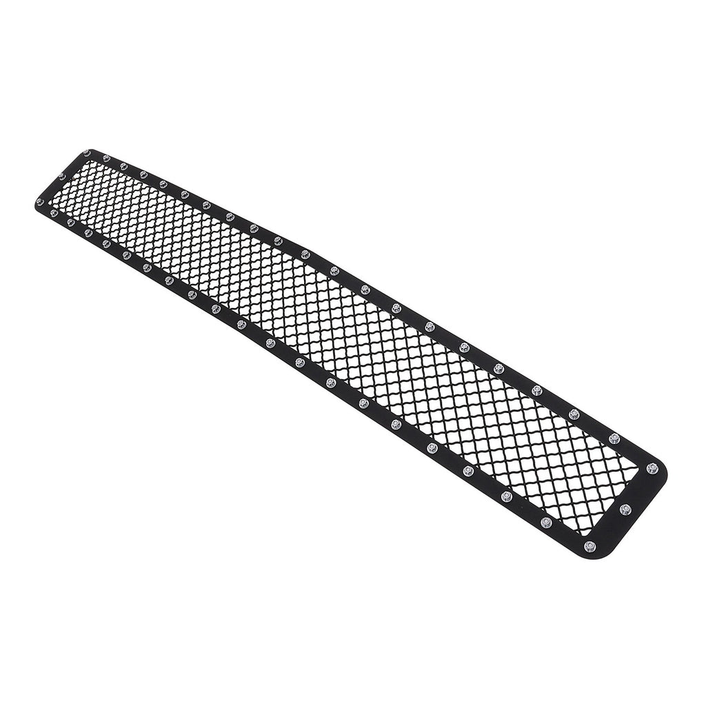 Bumper Black Mesh Grille Insert for Chevy Silverado 2500HD/3500HD (2015–2019)