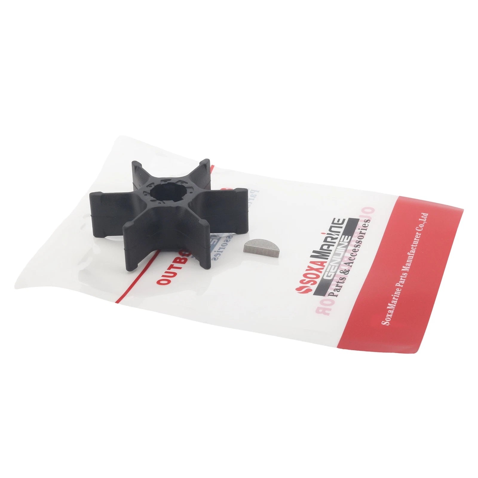 Impeller & Key for Yamaha Outboard Motors (6F5-44352-01, 676-44352-00)