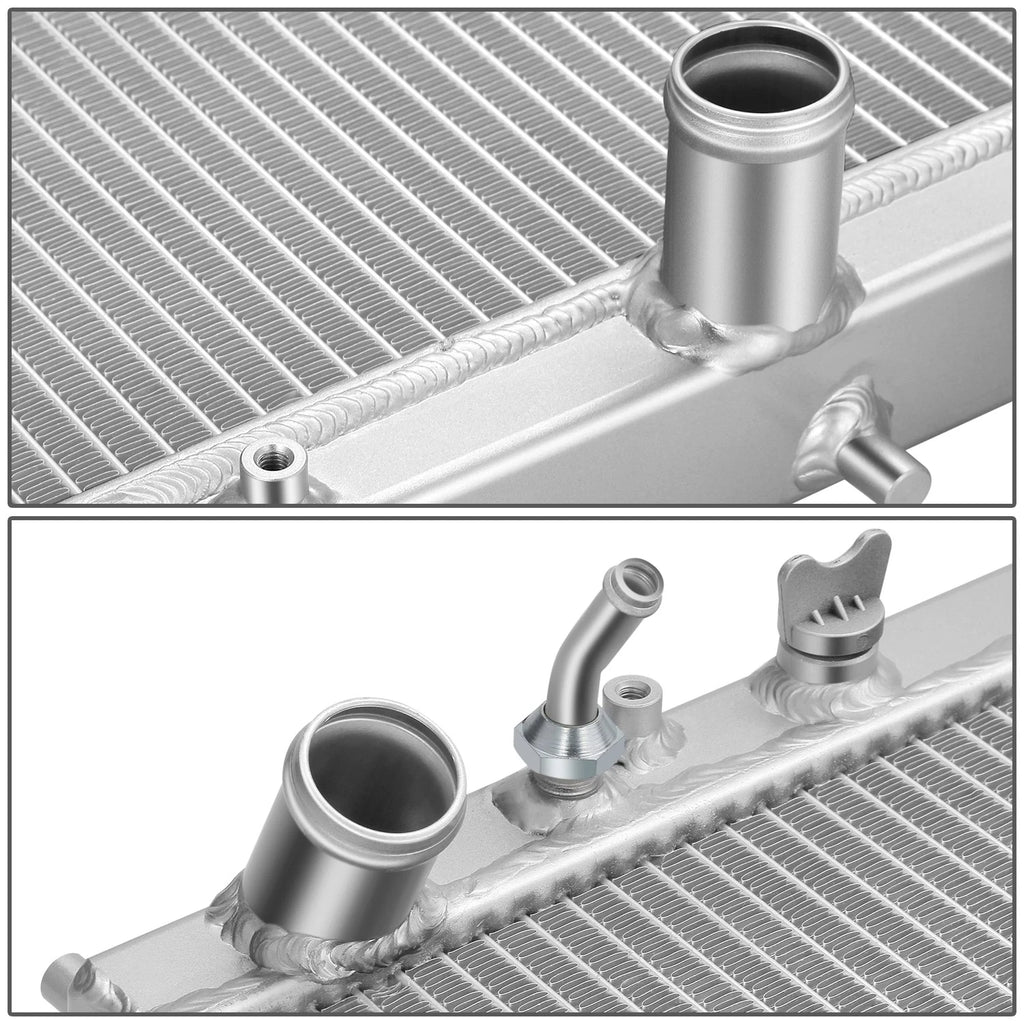 Full Aluminum 2-Row Racing Radiator for Honda Civic EG/Del Sol/Integra (1992–2001)