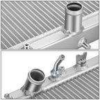 Full Aluminum 2-Row Racing Radiator for Honda Civic EG/Del Sol/Integra (1992–2001)