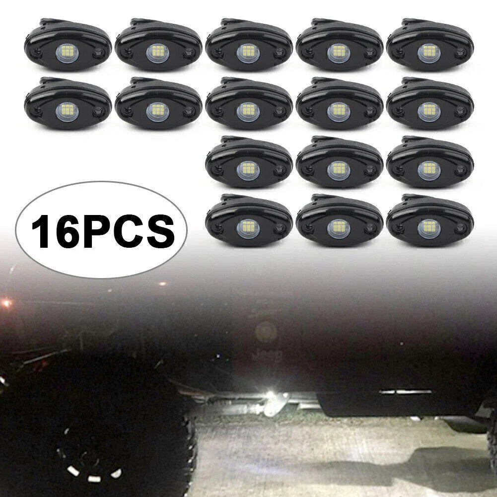 9W White SMD LED Rock Lights for JEEP Offroad Truck (2010-2023)