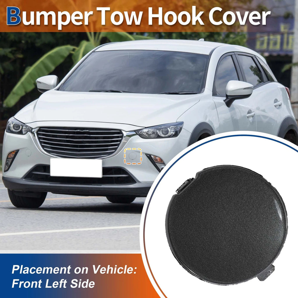 Tow Hook Cover for Mazda CX-3 (2016–2021) No.D10J50A12A Machine Gray