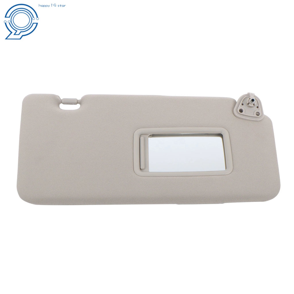 Sun Visor for Nissan Versa (2007–2012) Right Passenger Gray with Mirror
