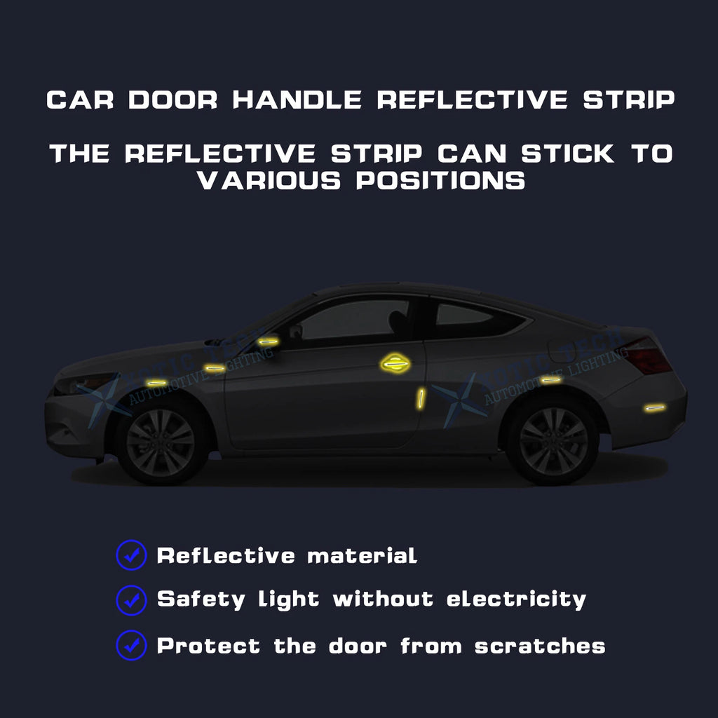 3D Door Handle Anti-Scratch Stripes Guard Stickers for Dodge Charger (2011-2023)