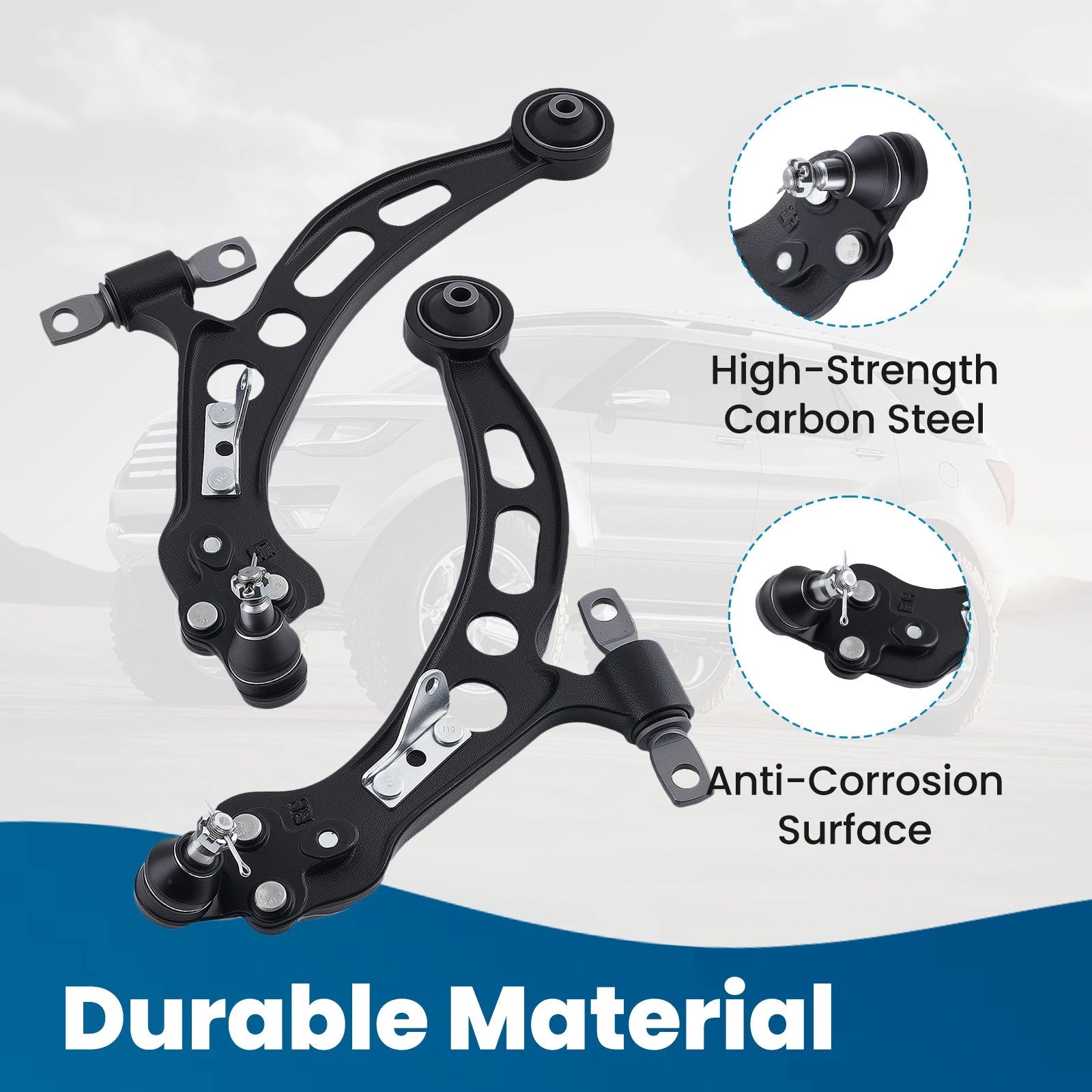 Front Suspension Kit for Camry Avalon ES300 (1997–2001) - Lower Control Arm, Ball Joint