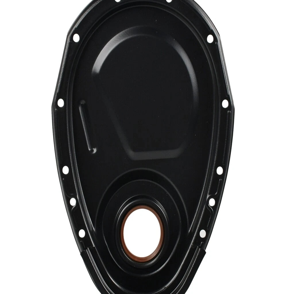 Timing Cover Kit for SB Chevy Small Block 283-350 V8 (Black)