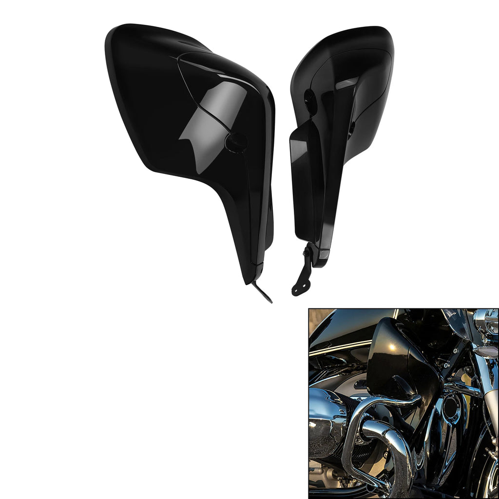 Side Fairings Protection Guards for BMW R18 Transcontinental (2021–2023) Black