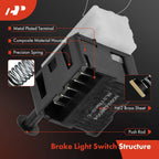 Brake Light Switch for Jeep Grand Cherokee, Compass, Chrysler 200, Dodge