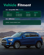 Front Pair Shocks & Struts for Mitsubishi Outlander (2007–2011)