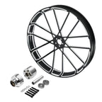 32" Front Wheel Rim Hub Single Disc for Harley Road King Glide (2008–2023)