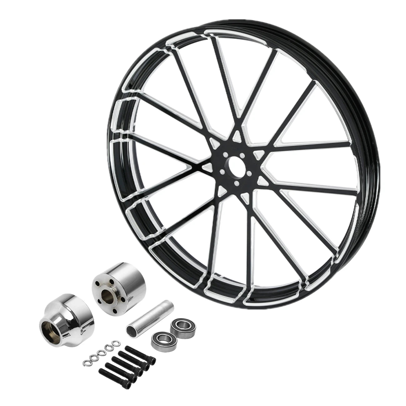 32" Front Wheel Rim Hub Single Disc for Harley Road King Glide (2008–2023)